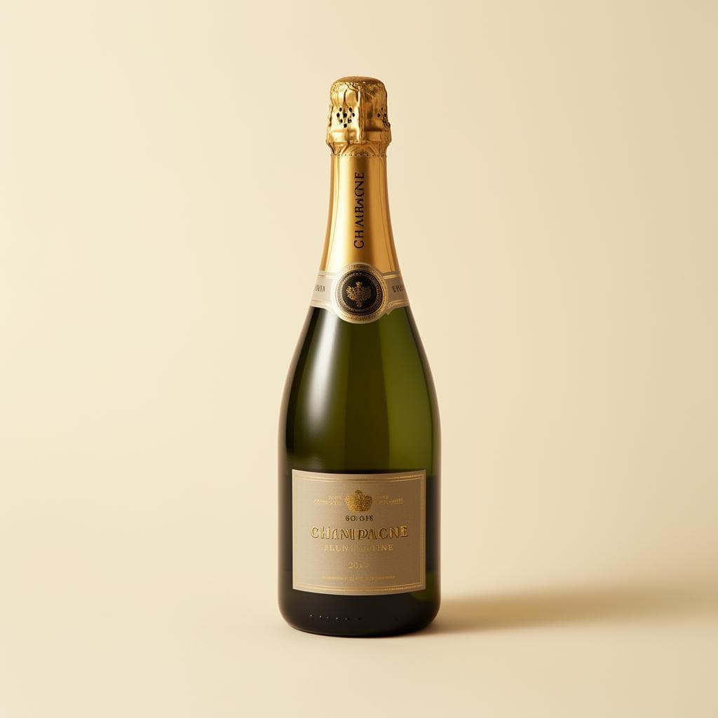 Champagne bottle